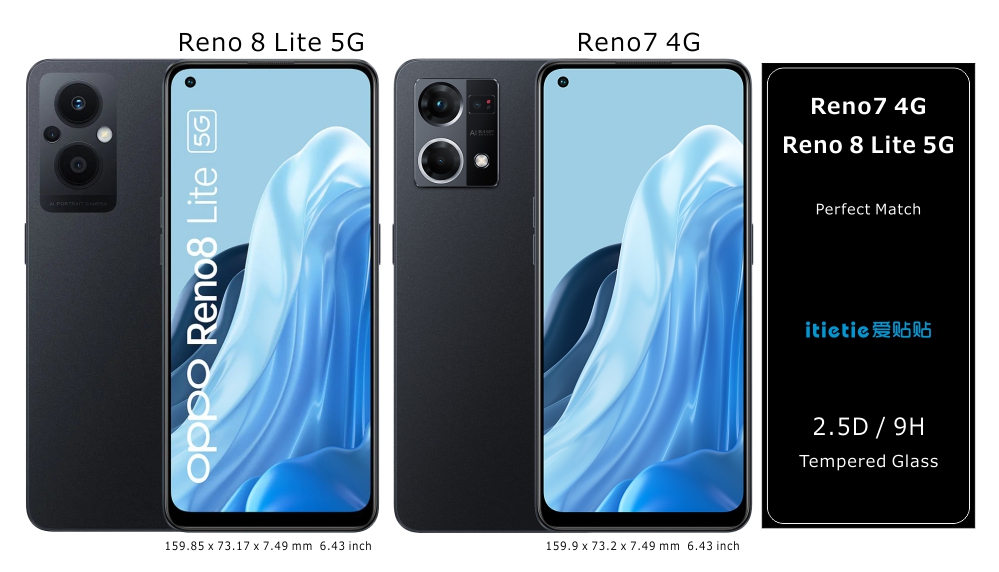 OPPO Reno8 Lite 5G/Reno 7 4G