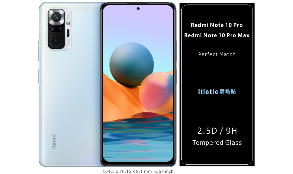 Redmi Note 10 Pro/Redmi Note 10 Pro Max 6.67