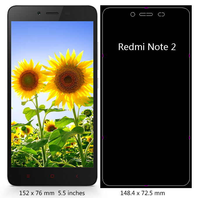 红米note2 redmi note2 5.5"